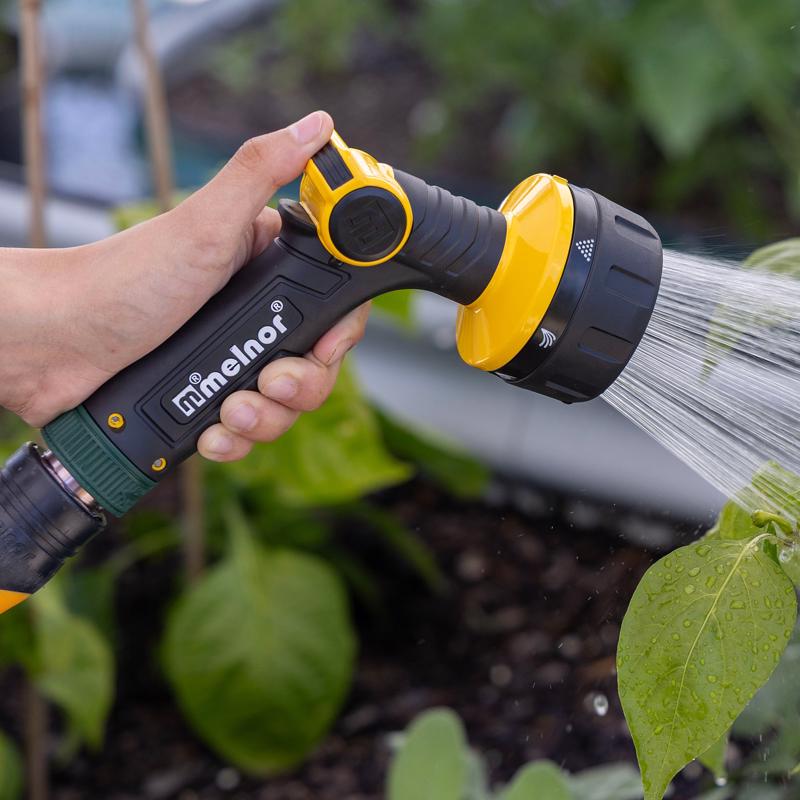 Melnor 7 Pattern Adjustable Zinc Hose Nozzle