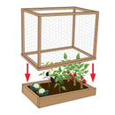 Garden Craft 18 in. H X 50 ft. L Galvanized Steel Poultry Netting 1 in.