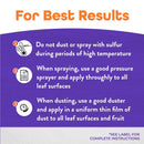 Bonide Sulfur Organic Concentrated Dust Fungicide 4 lb