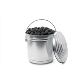 Behrens Gray Locking Lid Metal Pet Food Storage Container For All Pets