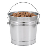 Behrens Gray Locking Lid Metal Pet Food Storage Container For All Pets