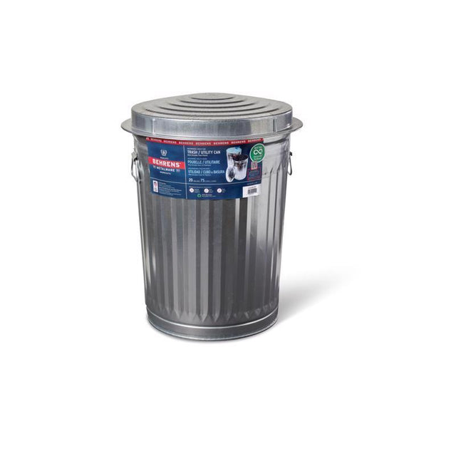 TRASH CAN GALV 20GAL