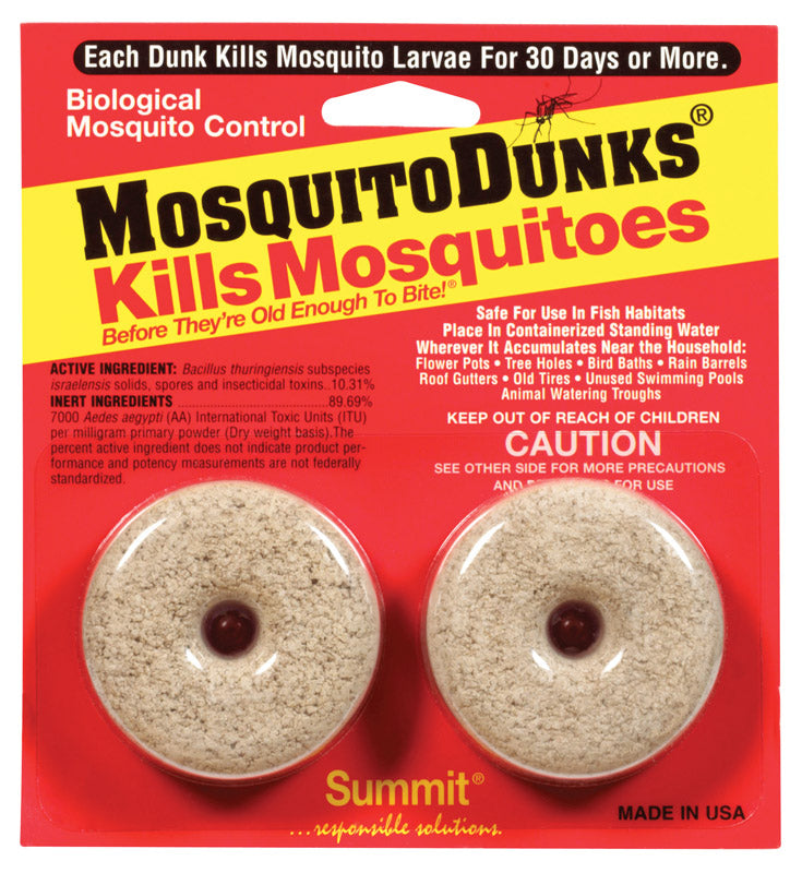 INSECT MOSQUITO DUNK2PK