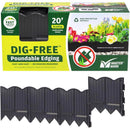 EDGING PNDBLE BLK 6"X20'