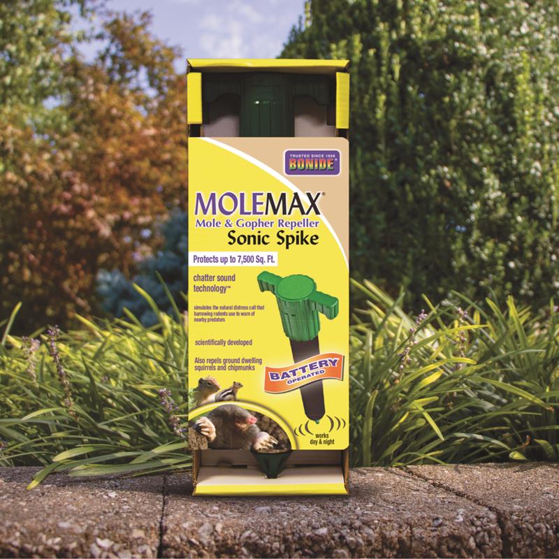 Bonide MoleMax Animal Repellent Stake For Gophers and Moles