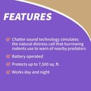 Bonide MoleMax Animal Repellent Stake For Gophers and Moles