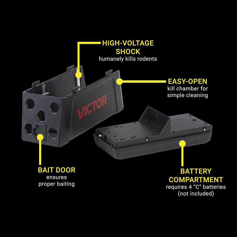 Victor Medium Electronic Animal Trap For Rats 1 pk