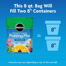 Miracle-Gro Moisture Control Flower and Plant Potting Mix 8 qt