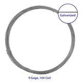 YardGard 2040 in. L Galvanized Silver Steel Tension Wire 1 pk