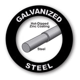 Garden Craft 48 in. H X 50 ft. L Steel Welded Wire Fence 2x3 in.