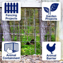 Garden Craft 48 in. H X 50 ft. L Steel Welded Wire Fence 2x3 in.