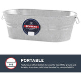 Behrens 2 gal Steel Tub Oval