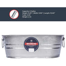 Behrens 2 gal Steel Tub Oval