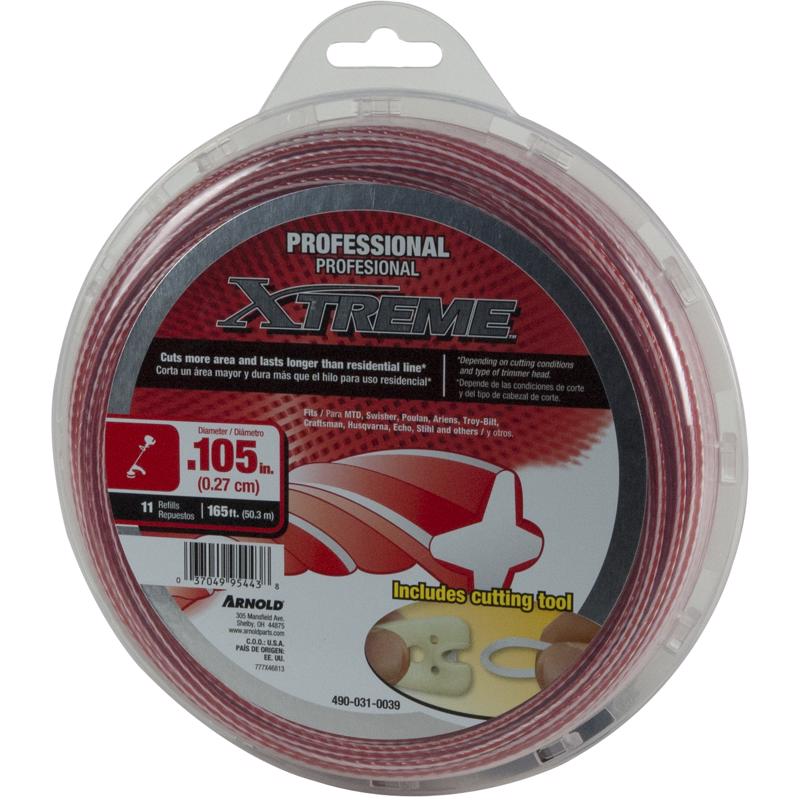 Arnold Xtreme Professional Grade 0.105 in. D X 165 ft. L Trimmer Line