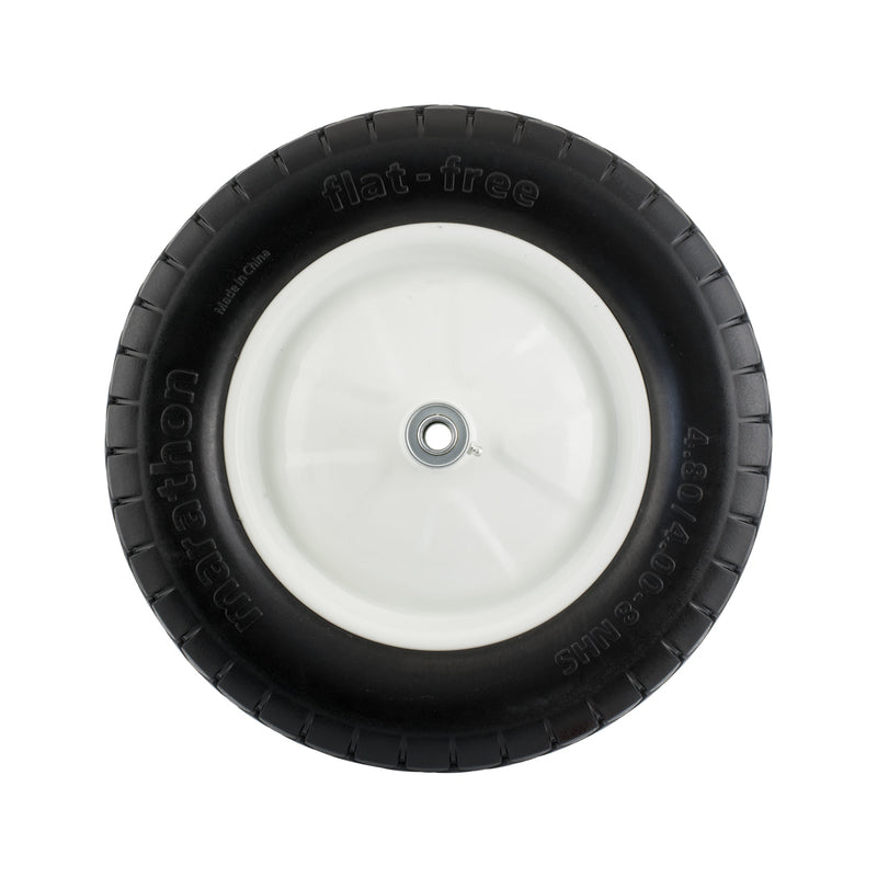 Marathon 8 in. D X 15.5 in. D 500 lb. cap. Centered Wheelbarrow Tire Polyurethane 1 pk