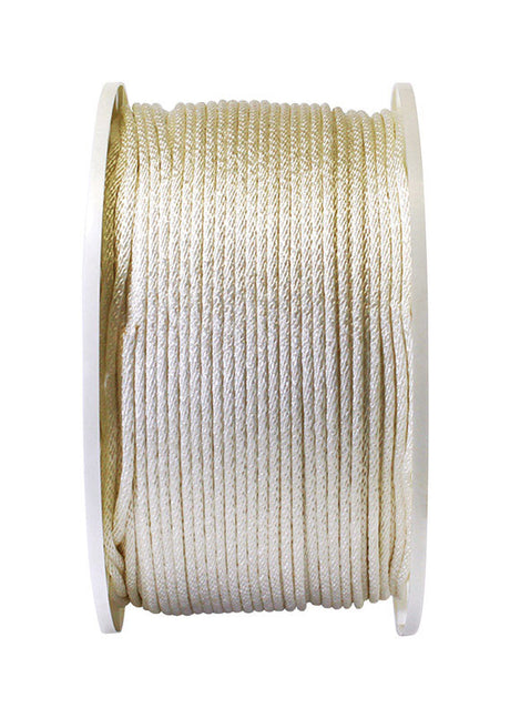 Koch 3/16 in. D X 1000 ft. L White Solid Braided Nylon Rope