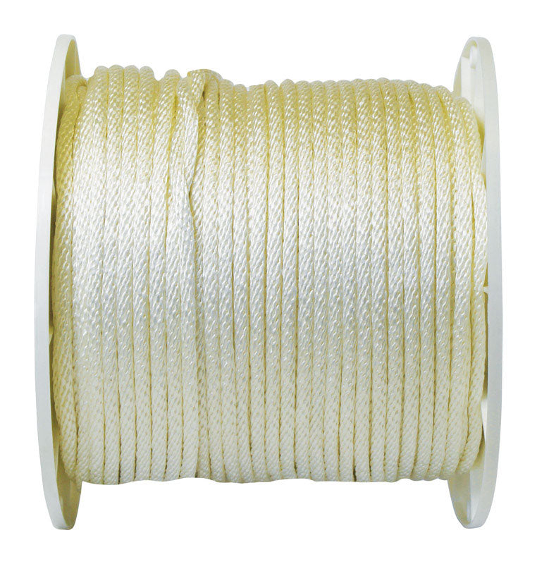 Koch 1/4 in. D X 1000 ft. L White Solid Braided Nylon Rope