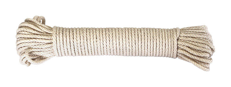 Ace 7/64 in. D X 48 ft. L White Braided Cotton Cord