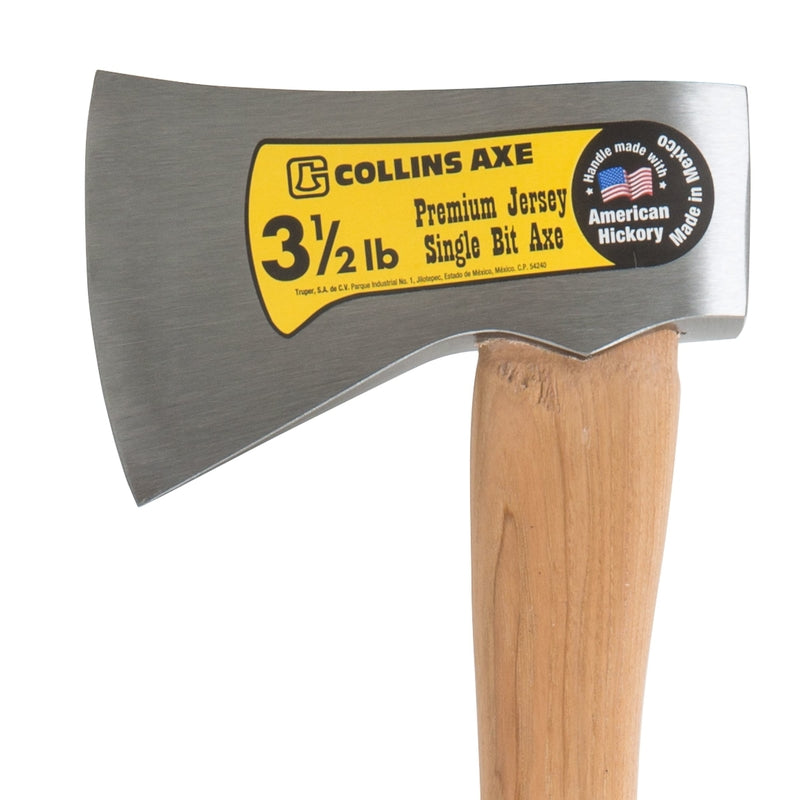 Collins 3.5 lb Single Bit Axe 35 in. Wood Handle