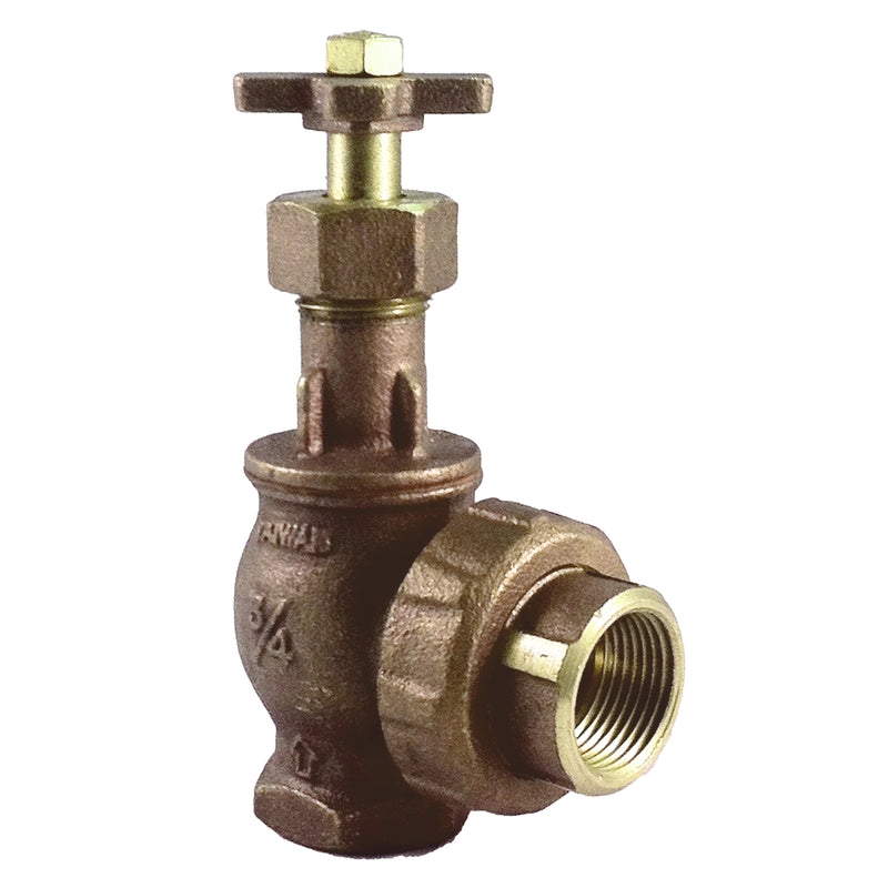 Champion Angle Valve with Union 3/4 in. 150 psi