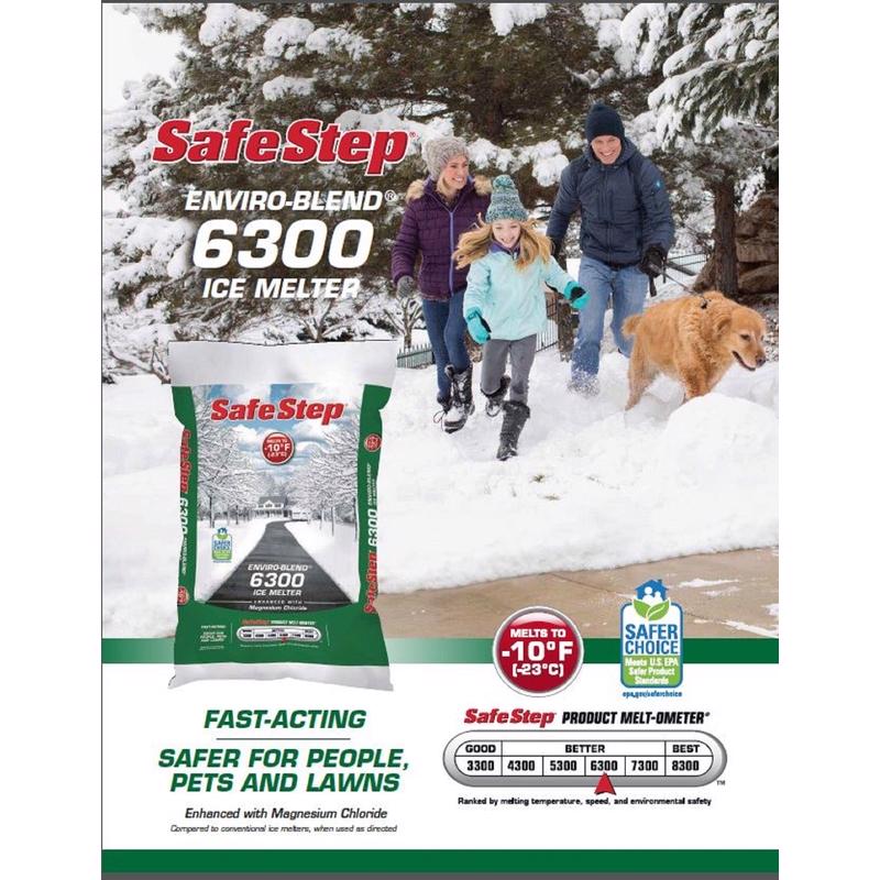 Safe Step Enviro-Blend 6300 Magnesium Chloride Pet Friendly Granule Ice Melt 50 lb