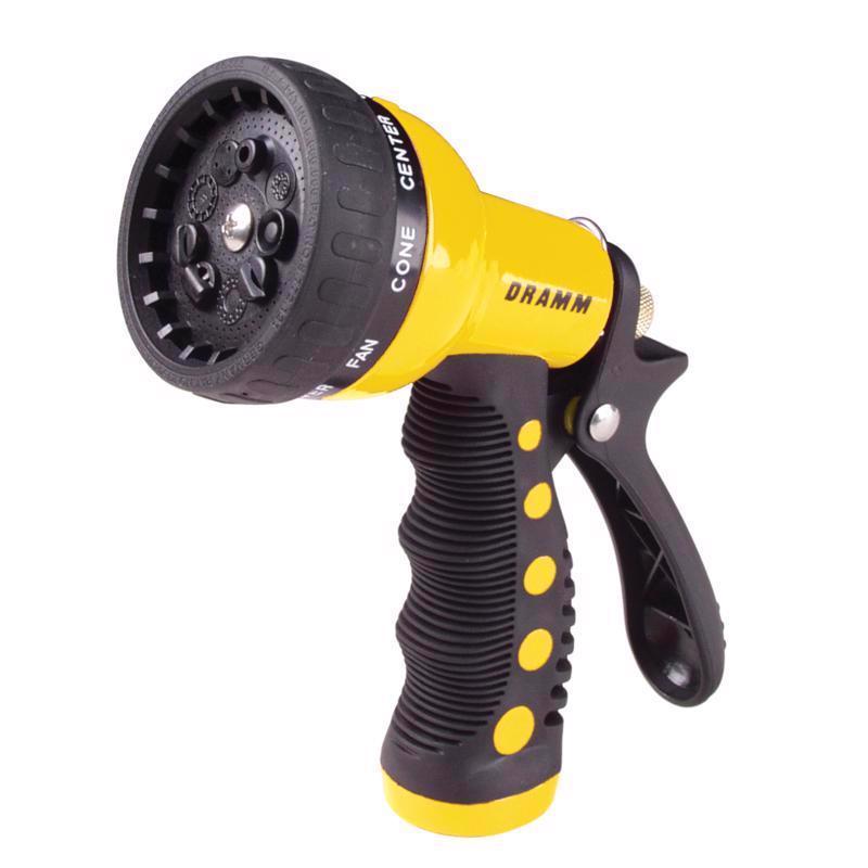 Dramm Touch 'N Flow 9 Pattern Adjustable Metal Gun Nozzle