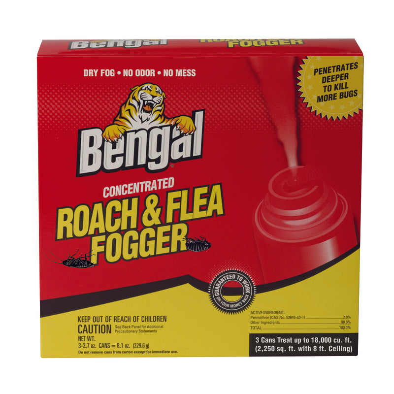 ROACH & FLEA FOGGER 3PK