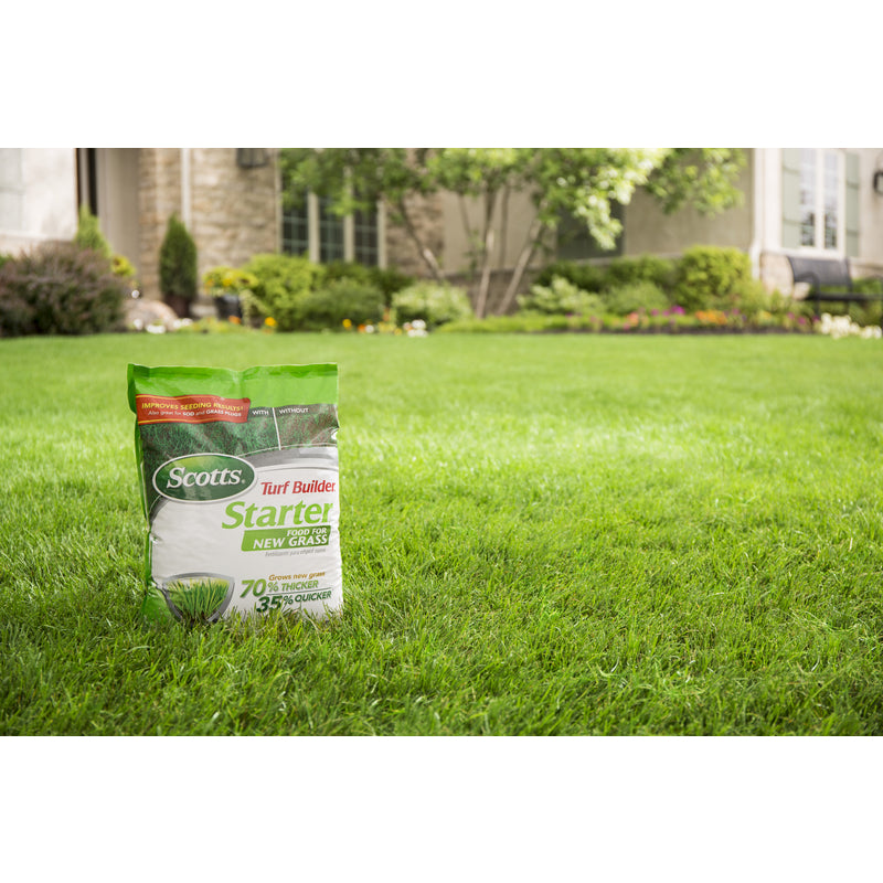 Scotts Turf Builder Lawn Starter Lawn Fertilizer For All Grasses 1000 sq ft