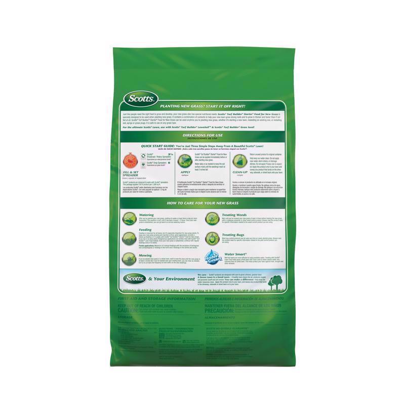 Scotts Turf Builder Lawn Starter Lawn Fertilizer For All Grasses 14000 sq ft