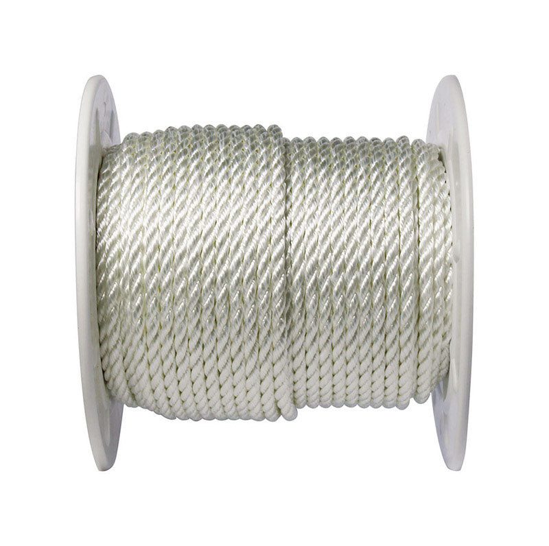 Koch 3/8 in. D X 400 ft. L White Twisted Nylon Rope