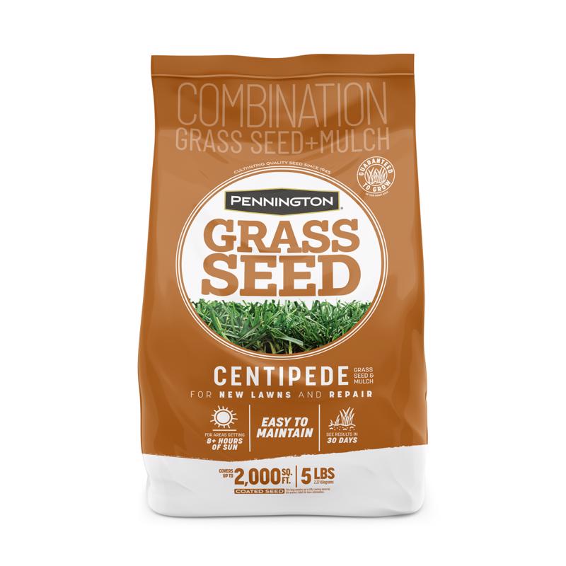 Pennington Centipede Grass Full Sun Grass Seed and Mulch 5 lb