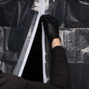 Homax CinchTite 0.25 ft. W x 7 ft. L Plastic Tarp Zipper Door Blue - Total Qty: 1