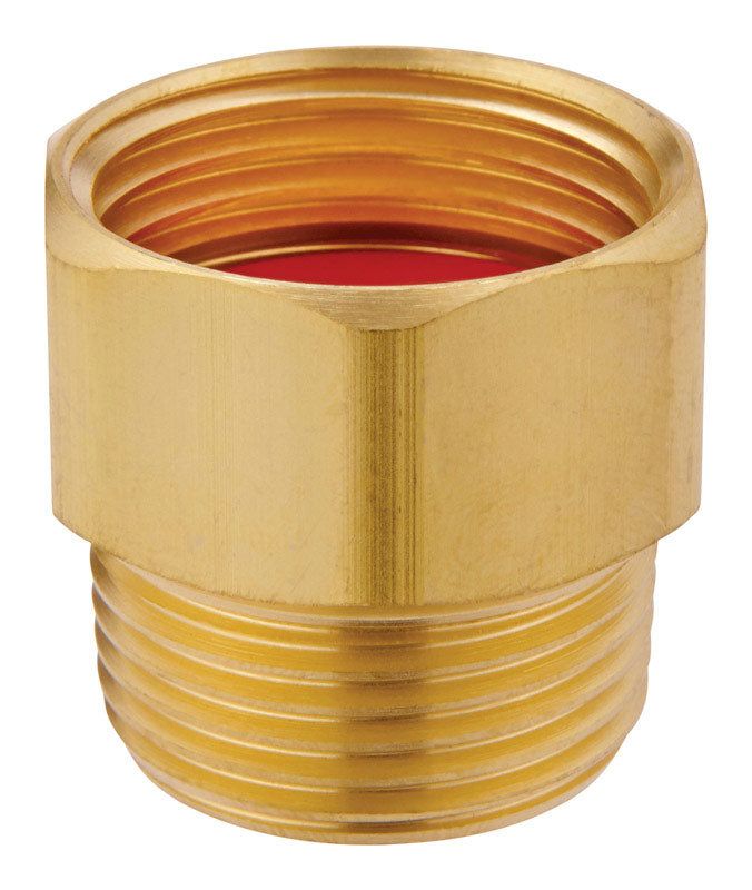 Ace 3/4 in. FHT x 3/4 in. MPT in. Brass Threaded Female/Male Hose Coupling