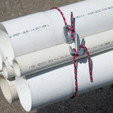 Nite Ize Figure 9 3 in. L Silver Twisted Plastic Tie-Down Rope