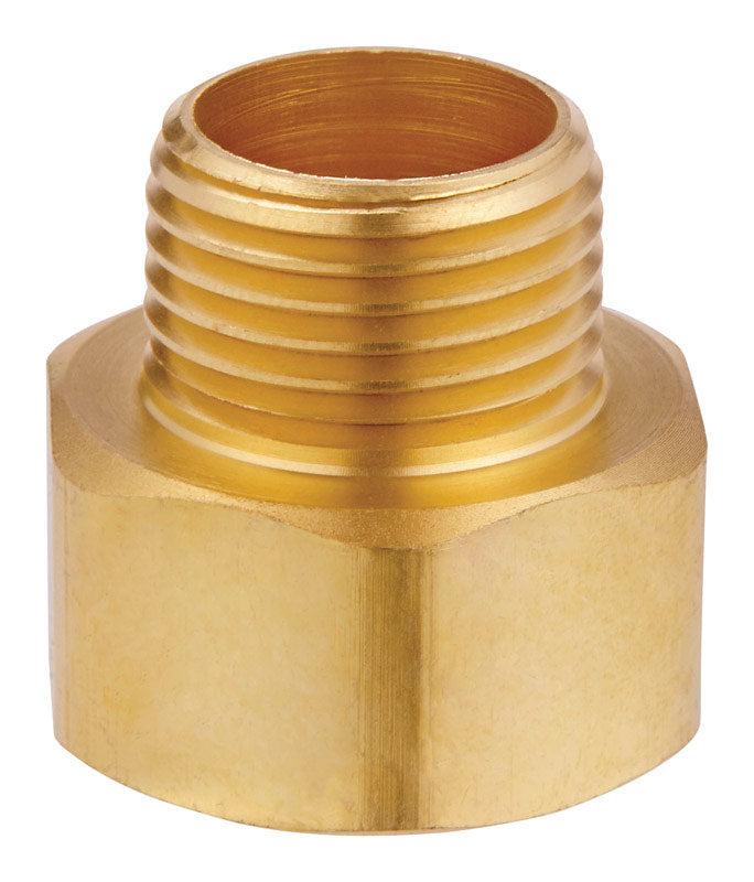 Ace 3/4 in. FHT x 1/2 in. MPT in. Brass Threaded Female/Male Hose Adapter