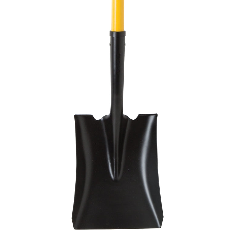 Home Plus+ 57 in. Steel Square Transfer Shovel Fiberglass Handle