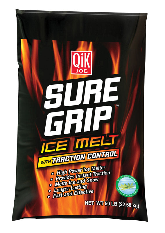 Qik Joe Sure Grip Calcium Chloride/Sodium Chloride Granule Ice Melt 50 lb
