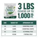 Pennington Smart Seed Mixed Sun or Shade Grass Seed and Fertilizer 3 lb