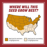 Pennington Smart Seed Perennial Ryegrass Sun or Shade Grass Seed and Fertilizer 3 lb