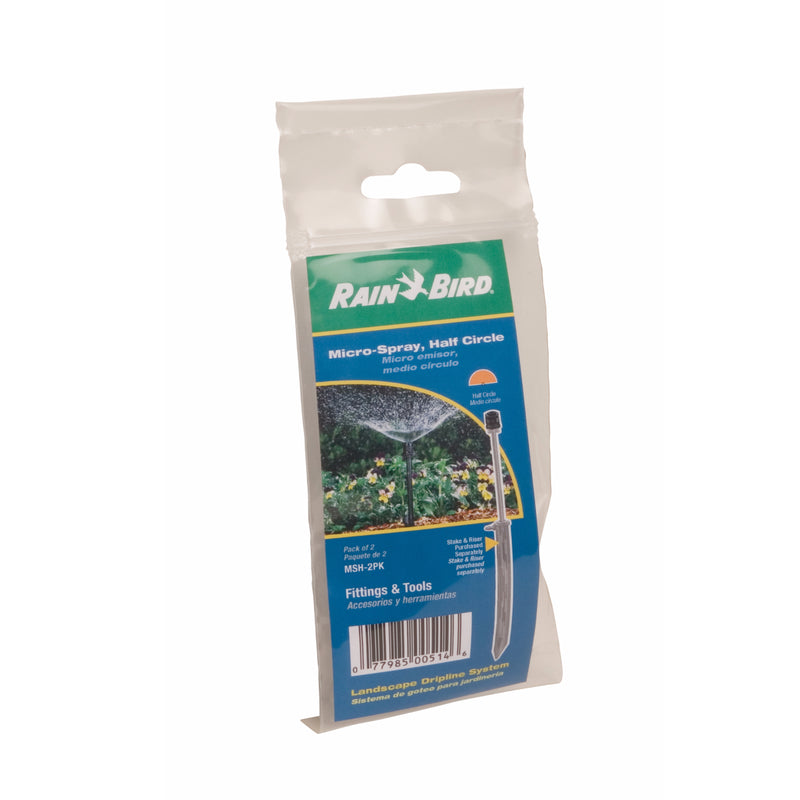 Rain Bird Half-Circle Drip Irrigation Micro Spray 15 gph 2 pk