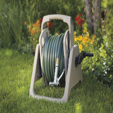 Suncast Hose Handler 100 ft. Taupe Retractable Wall Mounted Hose Reel