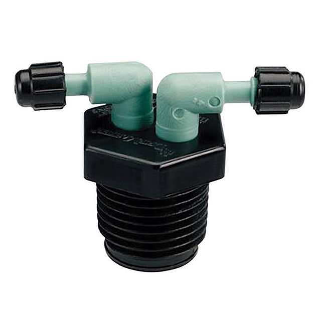 MANIFOLD 1/2"MPT 2-PORT