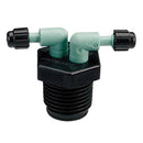 MANIFOLD 1/2"MPT 2-PORT