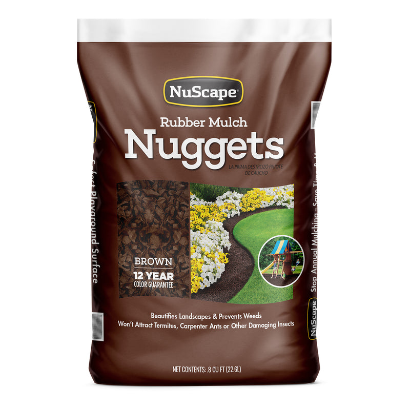 RUBBER NUGGETS-BROWN
