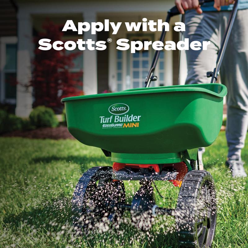 Scotts Turf Builder Halts Crabgrass Preventer Lawn Fertilizer For Multiple Grass Types 5000 sq ft
