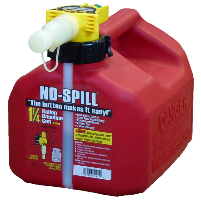 GAS CAN NOSPILL 1.25 GAL
