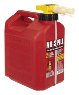 No-Spill Plastic Gas Can 2.5 gal