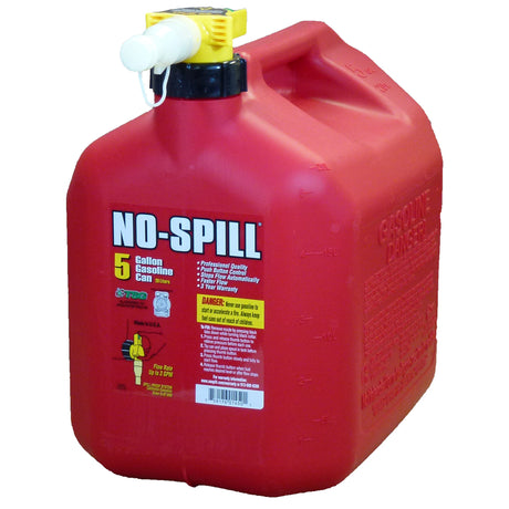GAS CAN NOSPILL 5 GAL
