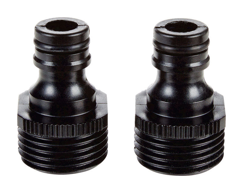 Q-COUPLER MALE 2PK