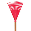 Ace 54.5 in. 14 Tine Poly Rake Wood Handle